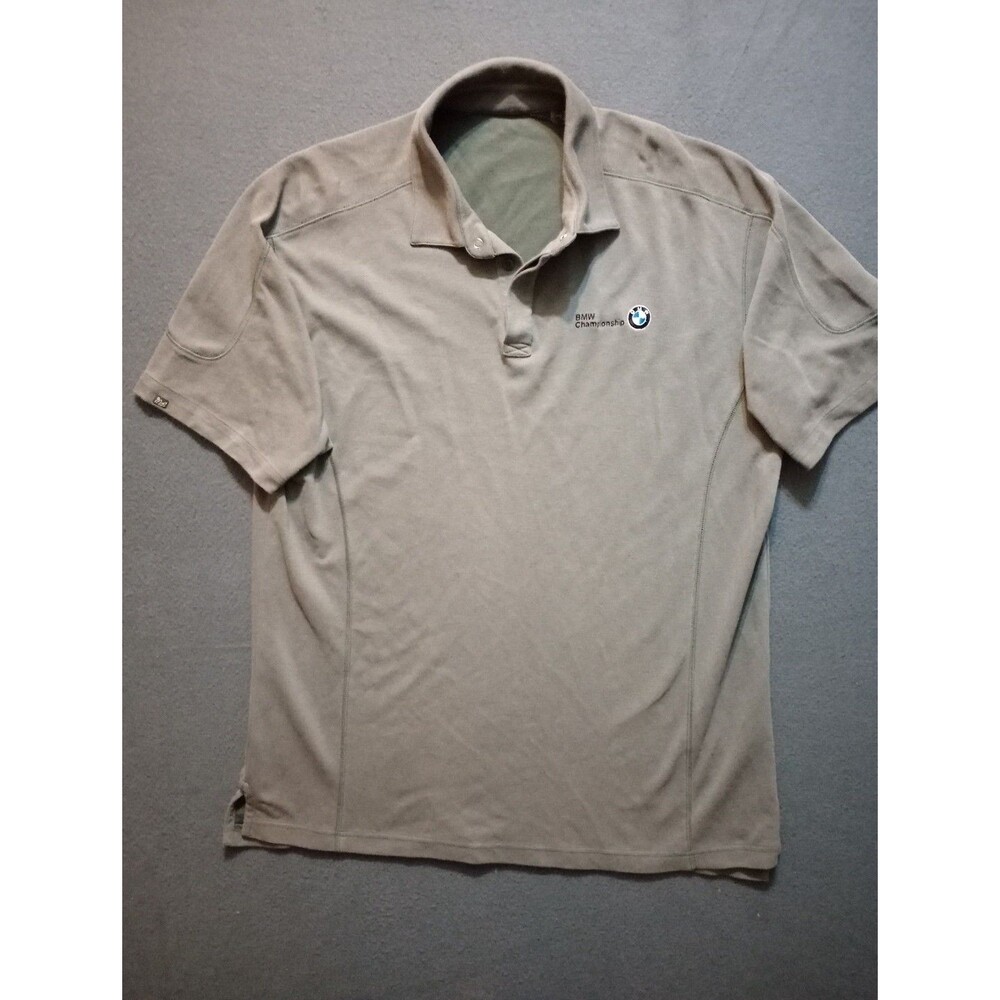 BMW Championship Polo Shirt 2XL Smoke Gray Short Sleeve